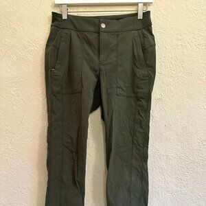 Athleta trekkie jogger army green 4